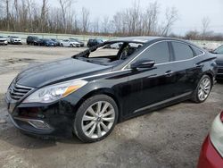 Salvage cars for sale at Leroy, NY auction: 2015 Hyundai Azera Limited