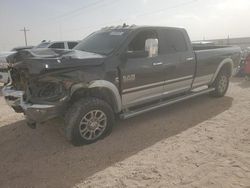 Salvage cars for sale at Andrews, TX auction: 2015 Dodge 3500 Laramie