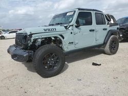 Salvage cars for sale at Houston, TX auction: 2024 Jeep Wrangler Sport