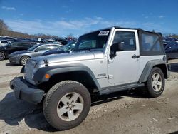 Salvage cars for sale at West Warren, MA auction: 2010 Jeep Wrangler Sport