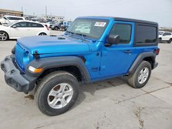 2021 Jeep Wrangler Sport en venta en Grand Prairie, TX