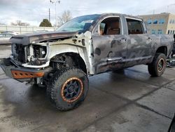 Salvage cars for sale at Littleton, CO auction: 2016 Toyota Tundra Crewmax 1794