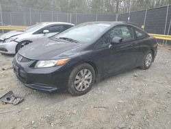 Salvage cars for sale at Waldorf, MD auction: 2012 Honda Civic LX