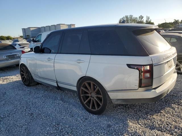 2016 Land Rover Range Rover