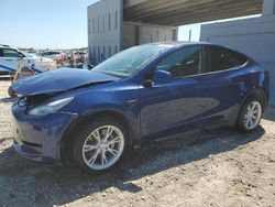 Salvage cars for sale at West Palm Beach, FL auction: 2021 Tesla Model Y