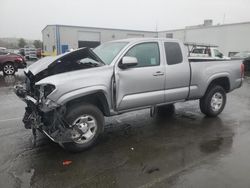 Salvage cars for sale at Vallejo, CA auction: 2021 Toyota Tacoma Access Cab