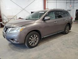 Salvage cars for sale at Center Rutland, VT auction: 2014 Nissan Pathfinder S