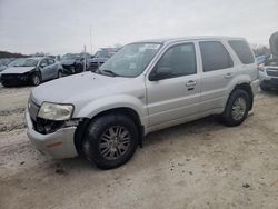 Salvage cars for sale at West Warren, MA auction: 2007 Mercury Mariner Premier