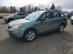 Subaru Forester 2.5i salvage cars for sale: 2015 Subaru Forester 2.5I