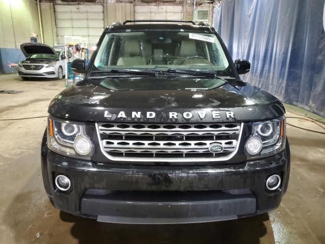 2016 Land Rover LR4 HSE