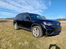 Salvage cars for sale at Grand Prairie, TX auction: 2021 Volkswagen Atlas SE