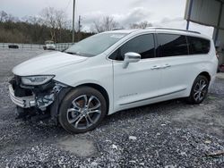 Salvage cars for sale at Cartersville, GA auction: 2022 Chrysler Pacifica Pinnacle