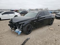 Infiniti salvage cars for sale: 2018 Infiniti Q50 Luxe