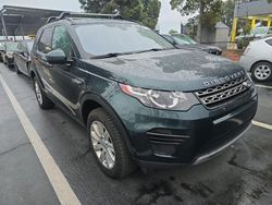 Carros salvage sin ofertas aún a la venta en subasta: 2017 Land Rover Discovery Sport SE