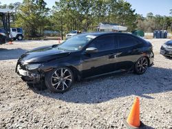 Salvage cars for sale at Houston, TX auction: 2018 Honda Civic Sport Touring