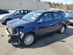 Salvage cars for sale at Exeter, RI auction: 2014 Nissan Versa S