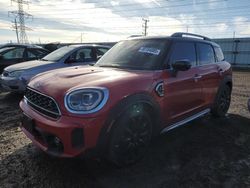 Salvage cars for sale at Elgin, IL auction: 2021 Mini Cooper S Countryman ALL4