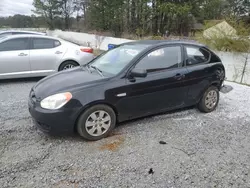 Salvage cars for sale at Fairburn, GA auction: 2010 Hyundai Accent Blue