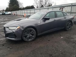 Salvage cars for sale at Finksburg, MD auction: 2021 Acura TLX Tech A