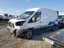 Salvage trucks for sale at San Diego, CA auction: 2019 Ford Transit T-250