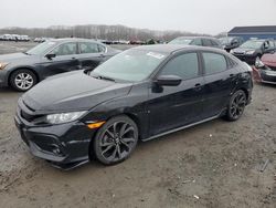 Salvage cars for sale at Assonet, MA auction: 2019 Honda Civic Sport