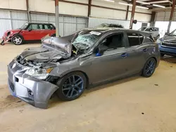 Salvage cars for sale at Mocksville, NC auction: 2015 Lexus CT 200