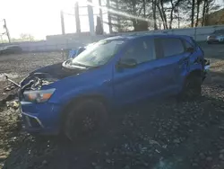 Salvage cars for sale at auction: 2018 Mitsubishi Outlander Sport ES