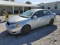 Salvage cars for sale at Prairie Grove, AR auction: 2005 Toyota Corolla CE