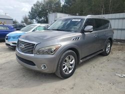 Salvage cars for sale at Midway, FL auction: 2012 Infiniti QX56