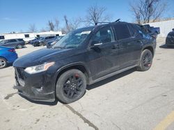 Salvage cars for sale at Bridgeton, MO auction: 2021 Chevrolet Traverse Premier