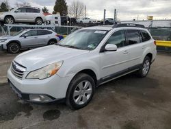 Salvage cars for sale at Denver, CO auction: 2011 Subaru Outback 2.5I Limited