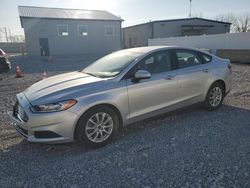 Salvage cars for sale at Barberton, OH auction: 2015 Ford Fusion S