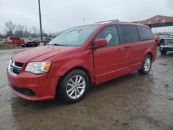 Dodge Grand Caravan sxt salvage cars for sale: 2014 Dodge Grand Caravan SXT