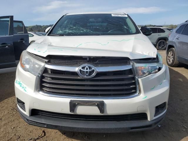 2016 Toyota Highlander LE