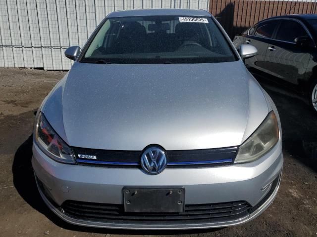 2016 Volkswagen E-GOLF SE