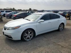 Salvage cars for sale at Pennsburg, PA auction: 2012 Acura TL