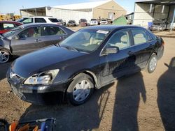 Carros salvage a la venta en subasta: 2003 Honda Accord LX