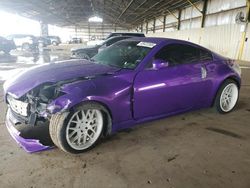 Nissan 350z Coupe salvage cars for sale: 2005 Nissan 350Z Coupe