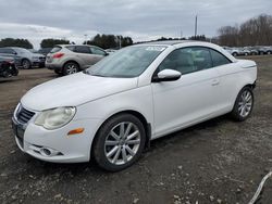 Salvage cars for sale at East Granby, CT auction: 2009 Volkswagen EOS Turbo