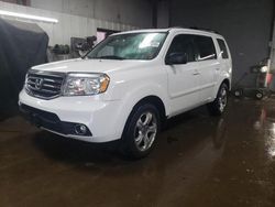 Salvage cars for sale at Elgin, IL auction: 2015 Honda Pilot Exln