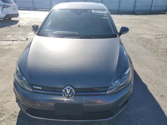 2019 Volkswagen E-GOLF SEL Premium