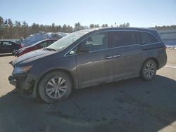 Salvage cars for sale at Windham, ME auction: 2014 Honda Odyssey EXL