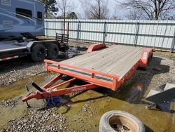 Salvage trucks for sale at Conway, AR auction: 2021 Load N Go 20' Fltbed