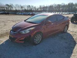 Vehiculos salvage en venta de Copart Charles City, VA: 2015 Hyundai Elantra SE