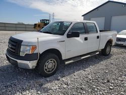 Salvage cars for sale from Copart Barberton, OH: 2012 Ford F150 Supercrew