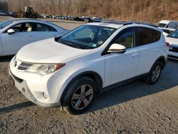 Salvage cars for sale at Marlboro, NY auction: 2015 Toyota Rav4 XLE