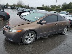 Salvage cars for sale at San Martin, CA auction: 2006 Honda Civic EX