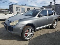 Salvage cars for sale at Los Angeles, CA auction: 2004 Porsche Cayenne Turbo