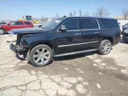 Cadillac salvage cars for sale: 2019 Cadillac Escalade ESV Luxury