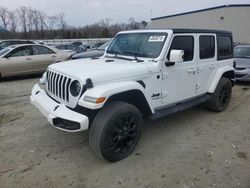 Jeep Vehiculos salvage en venta: 2021 Jeep Wrangler Unlimited Sahara